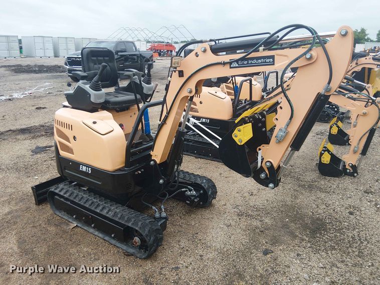 image for item EH4096 2024 Erie Industries EM15 mini excavator