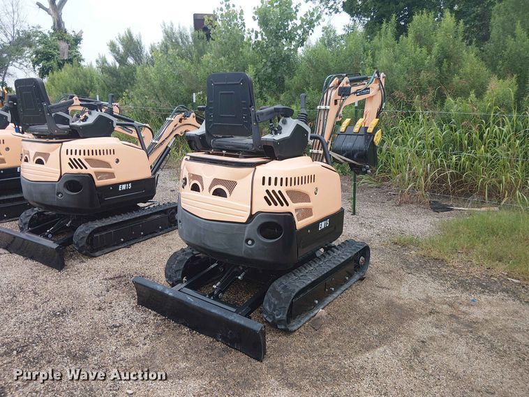 image for item EH4096 2024 Erie Industries EM15 mini excavator