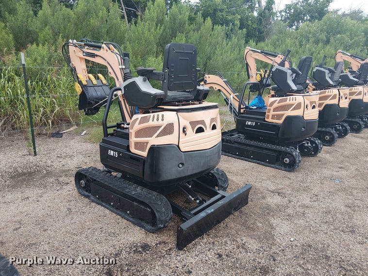 image for item EH4096 2024 Erie Industries EM15 mini excavator