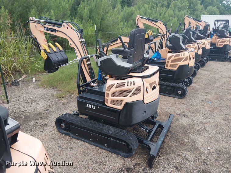image for item EH4096 2024 Erie Industries EM15 mini excavator