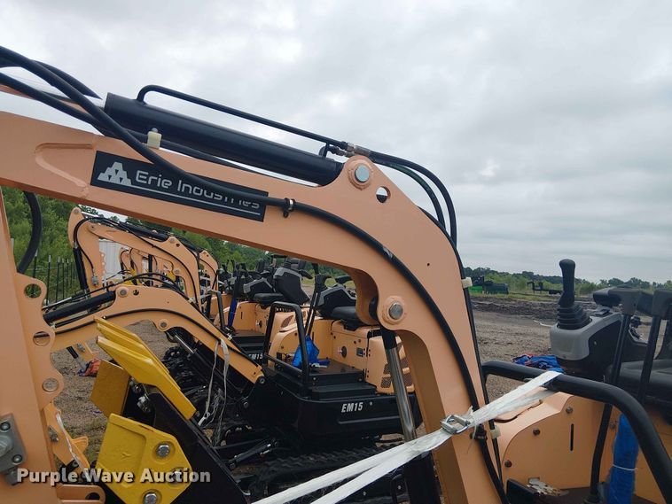 image for item EH4096 2024 Erie Industries EM15 mini excavator