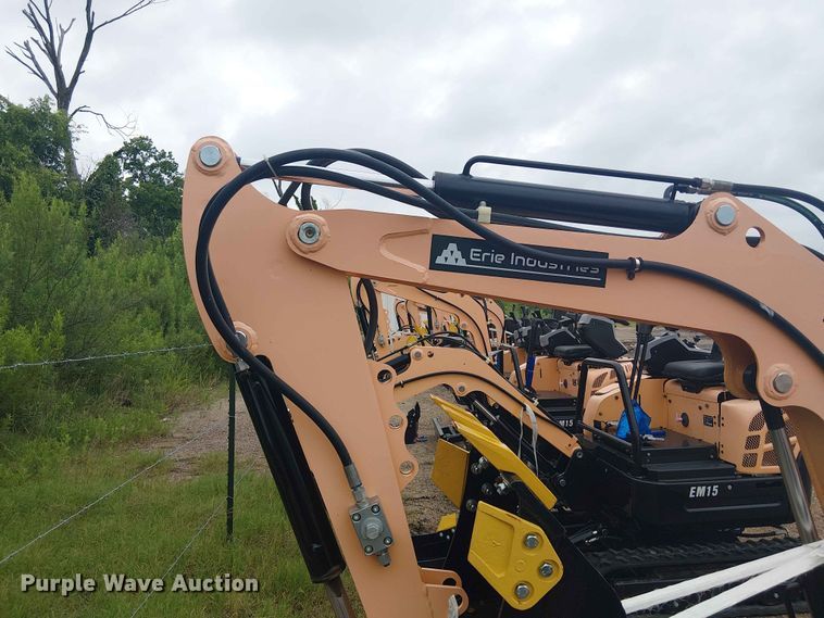 image for item EH4096 2024 Erie Industries EM15 mini excavator