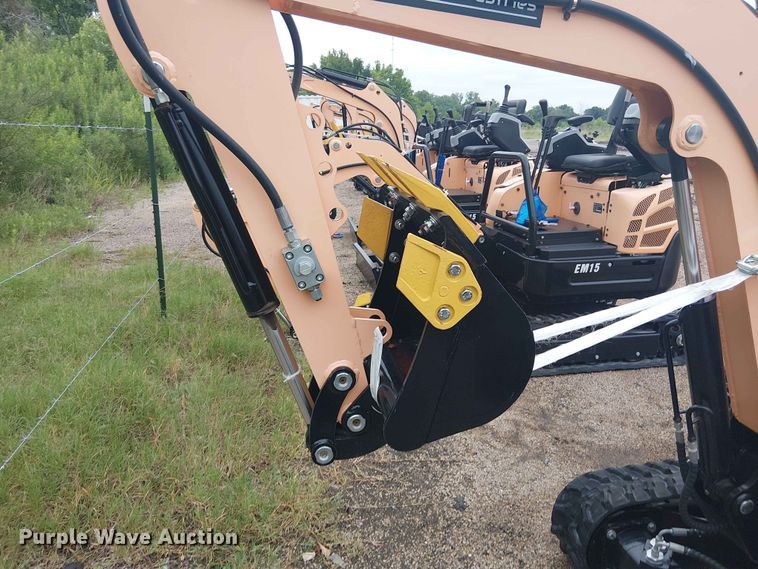 image for item EH4096 2024 Erie Industries EM15 mini excavator