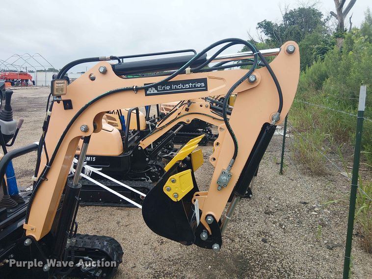 image for item EH4096 2024 Erie Industries EM15 mini excavator