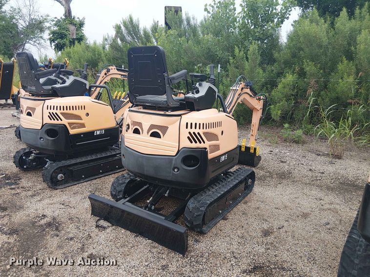 image for item EH4097 2024 Erie Industries EM15 mini excavator