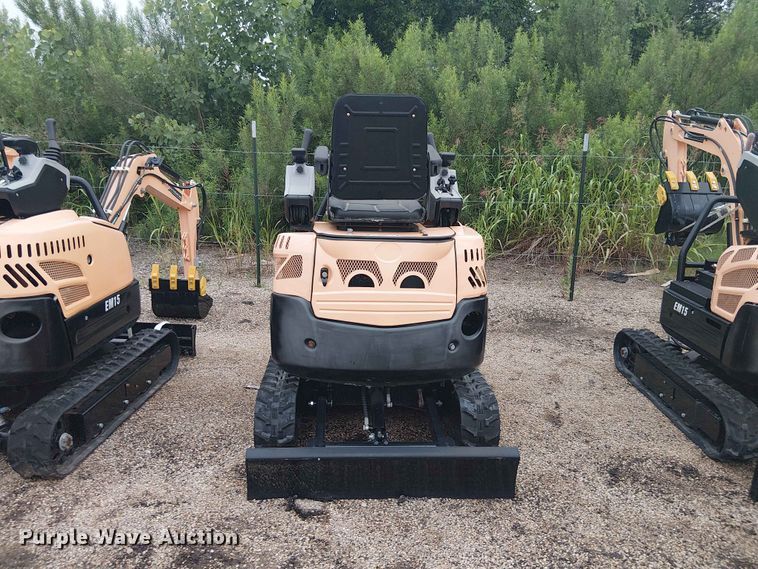 image for item EH4097 2024 Erie Industries EM15 mini excavator