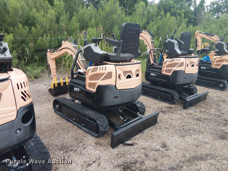 image for item EH4097 2024 Erie Industries EM15 mini excavator