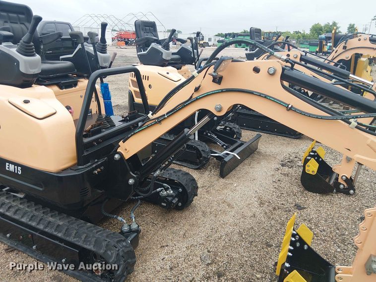 image for item EH4097 2024 Erie Industries EM15 mini excavator