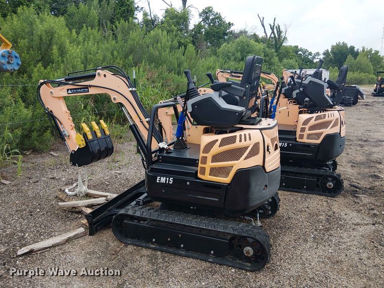 image for item EH4099 2024 Erie Industries EM15 mini excavator