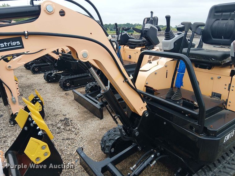 image for item EH4099 2024 Erie Industries EM15 mini excavator