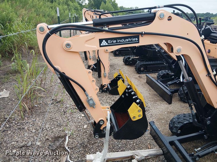 image for item EH4099 2024 Erie Industries EM15 mini excavator
