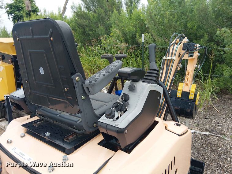 image for item EH4099 2024 Erie Industries EM15 mini excavator