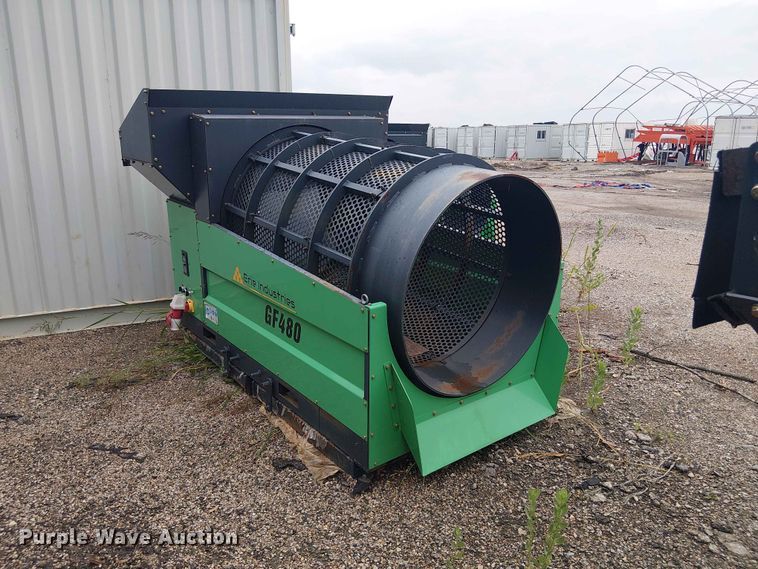 image for item EH4112 Erie Industries GF480 trommel screen