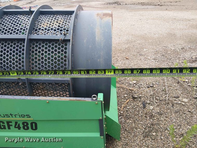 image for item EH4112 Erie Industries GF480 trommel screen
