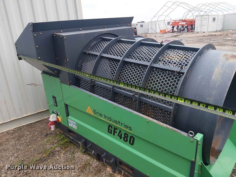 image for item EH4112 Erie Industries GF480 trommel screen