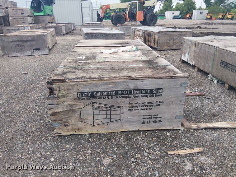 image for item EH4132 2024 Valley Pioneer MSC1220F livestock shed