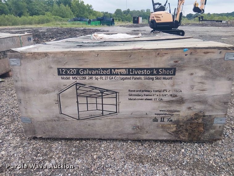 image for item EH4132 2024 Valley Pioneer MSC1220F livestock shed