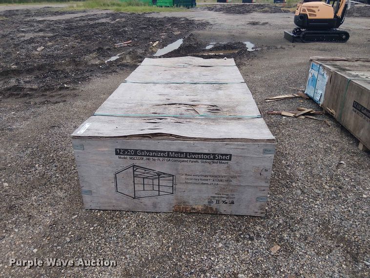 image for item EH4133 2024 Valley Pioneer MSC1220F livestock shed