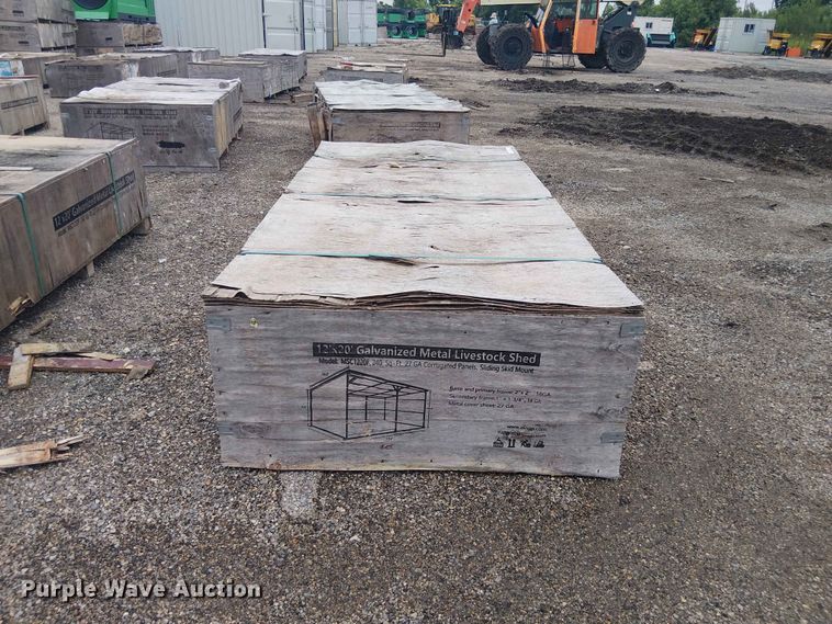 image for item EH4133 2024 Valley Pioneer MSC1220F livestock shed