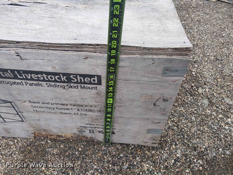 image for item EH4133 2024 Valley Pioneer MSC1220F livestock shed