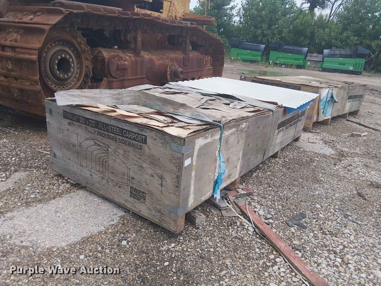 2024 Valley Pioneer MSC2030F steel carport