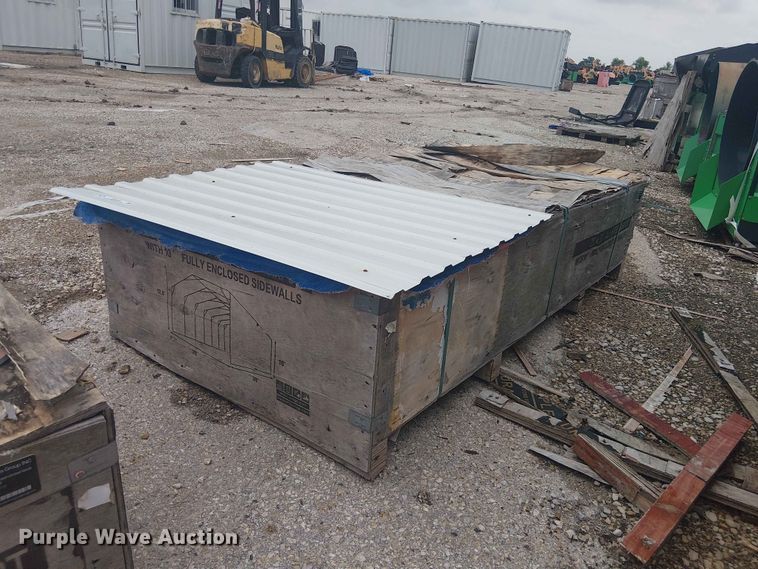 image for item EH4135 2024 Valley Pioneer MSC2030F steel carport