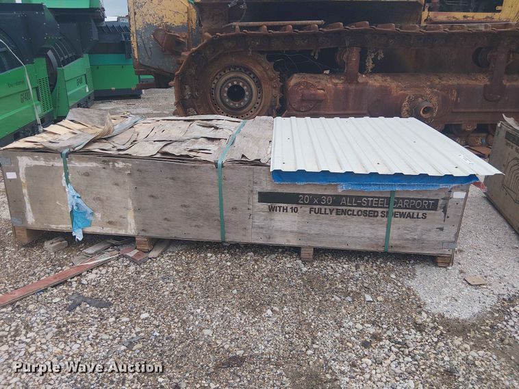 image for item EH4135 2024 Valley Pioneer MSC2030F steel carport