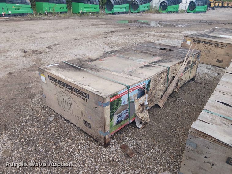 2024 Valley Pioneer MSC2030F steel carport