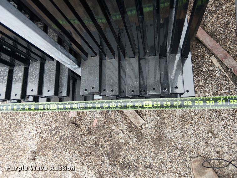 image for item EH4155 (22) 10' Wrought Iron Site Fence