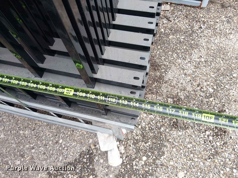 image for item EH4156 (22) 10' Wrought Iron Site Fence