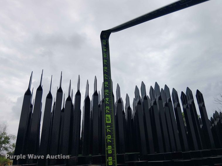 image for item EH4159 (22) 10' Wrought Iron Site Fence