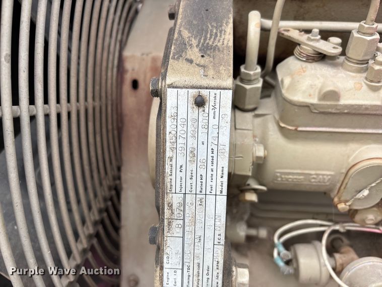 image for item EJ7822 Cummins 4BT3 9-GC1 generator
