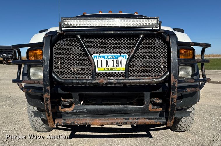 image for item EM2464 2008 Ford F450 XL Super Duty Crew Cab flatbed truck