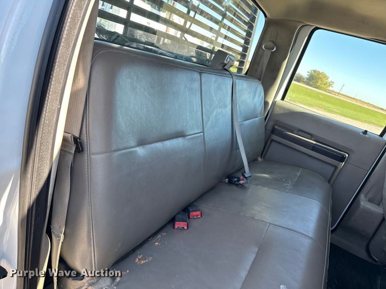 image for item EM2464 2008 Ford F450 XL Super Duty Crew Cab flatbed truck