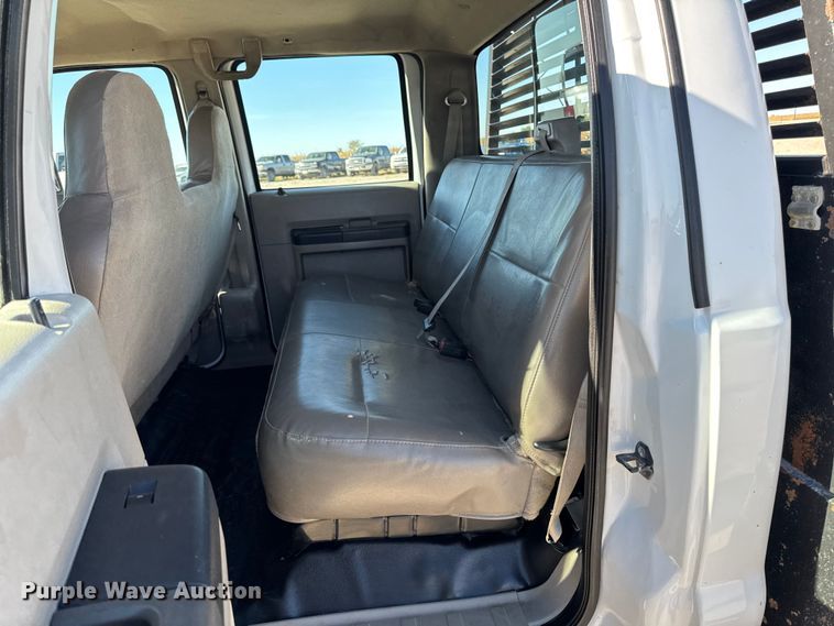 image for item EM2464 2008 Ford F450 XL Super Duty Crew Cab flatbed truck