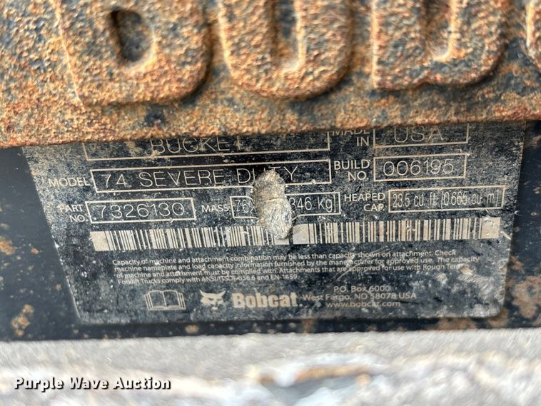 image for item EO4283 2023 Bobcat S64 skid steer loader