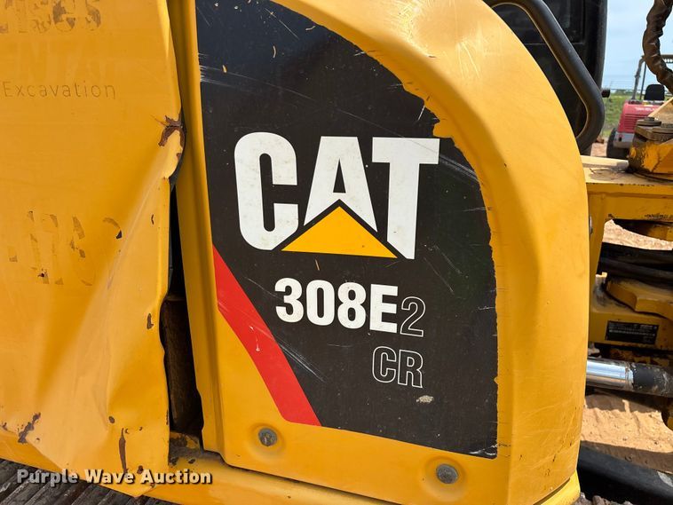 image for item EO4284 2015 Caterpillar 308E2CR mini excavator