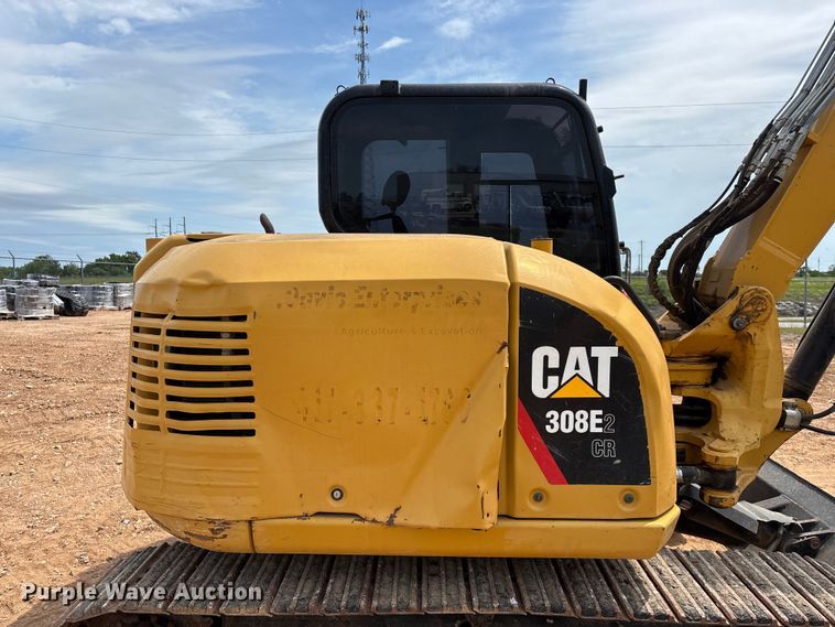 image for item EO4284 2015 Caterpillar 308E2CR mini excavator