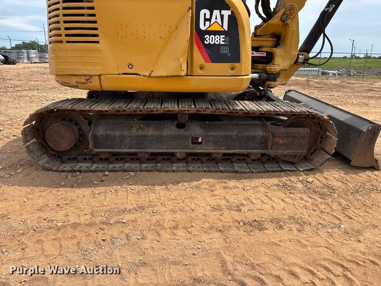 image for item EO4284 2015 Caterpillar 308E2CR mini excavator