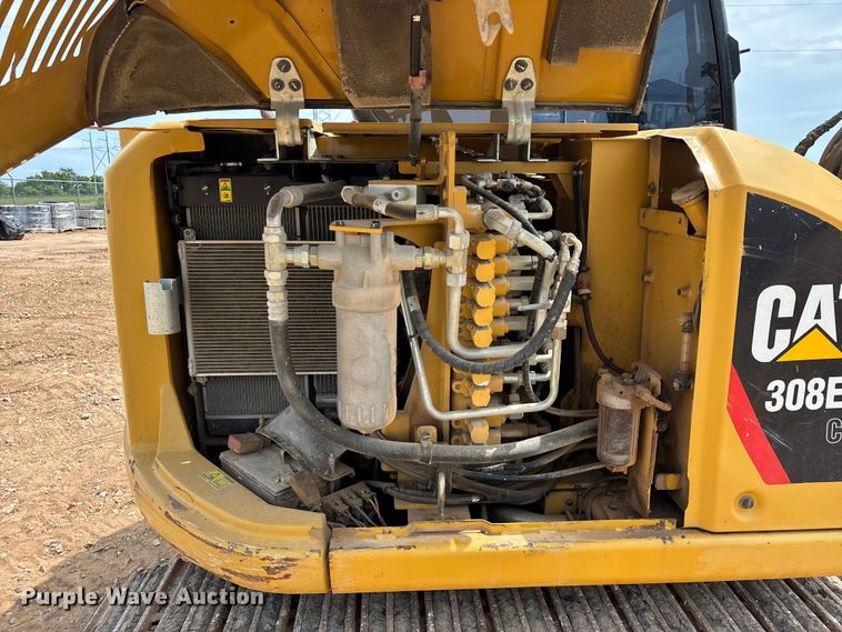 image for item EO4284 2015 Caterpillar 308E2CR mini excavator