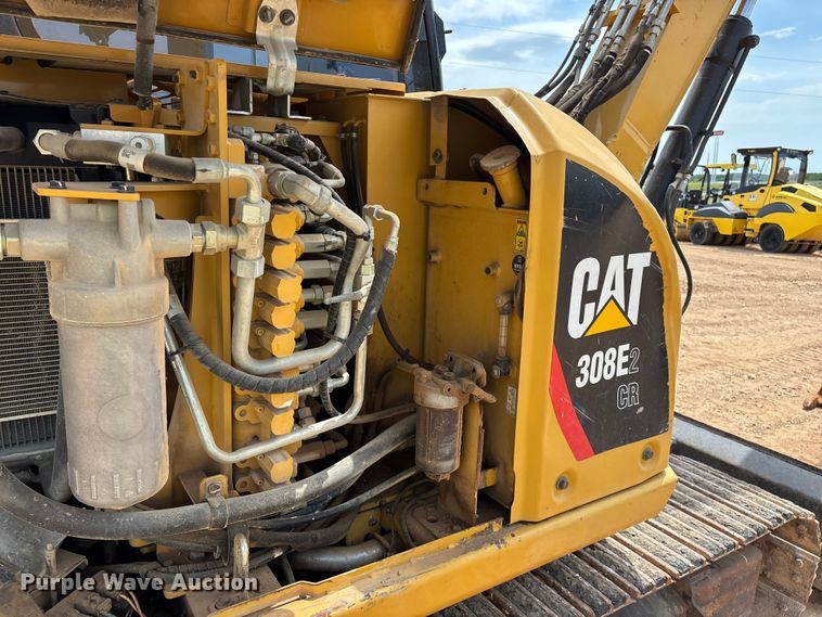 image for item EO4284 2015 Caterpillar 308E2CR mini excavator
