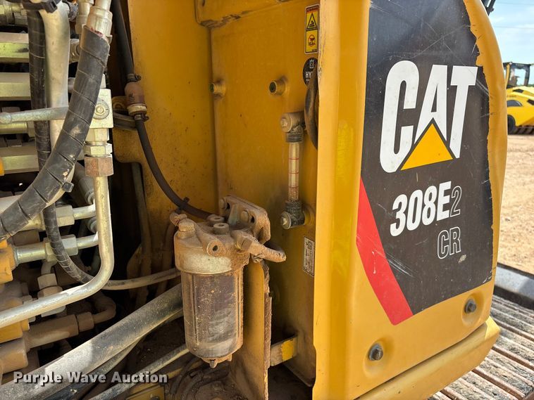 image for item EO4284 2015 Caterpillar 308E2CR mini excavator
