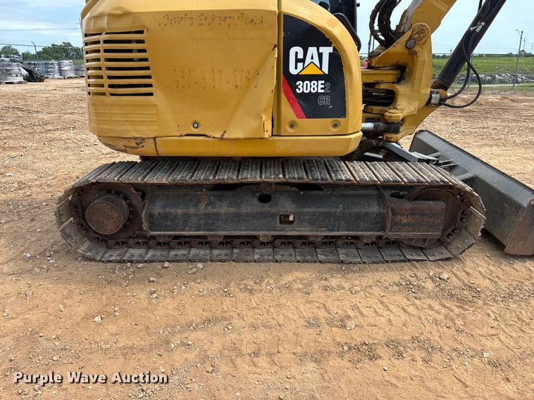 image for item EO4284 2015 Caterpillar 308E2CR mini excavator