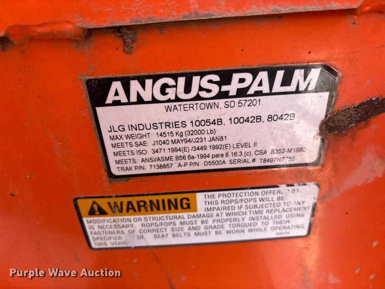 image for item EO4290 2006 JLG Skytrak 6042 telehandler