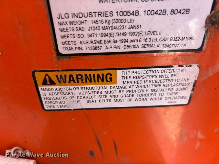 image for item EO4290 2006 JLG Skytrak 6042 telehandler