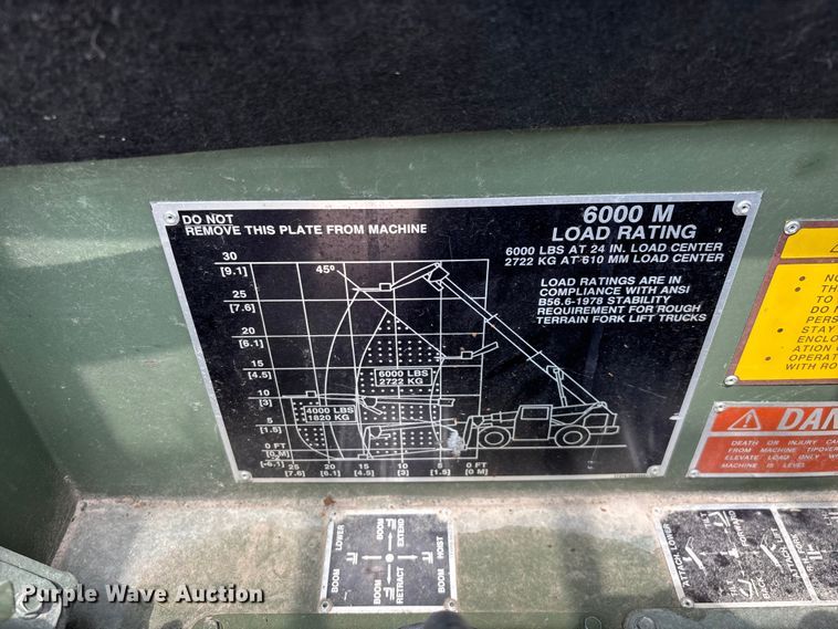 image for item EO4291 1993 Palm Industries  telehandler