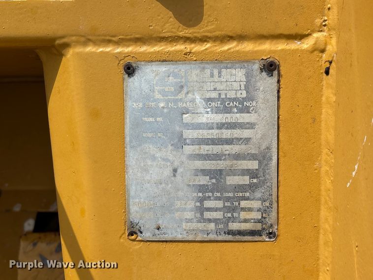 image for item EO4298 Sellick Equipment Limited SM 6000 forklift