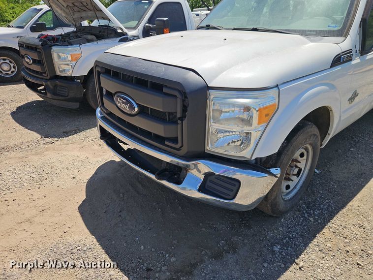 image for item EO7310 2011 Ford F350 Super Duty Ext. Cab utility bed pickup truck