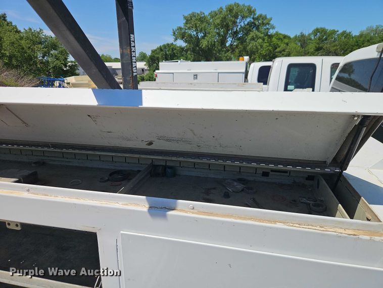 image for item EO7311 2014 Ford F350 Super Duty Ext. Cab utility bed pickup truck