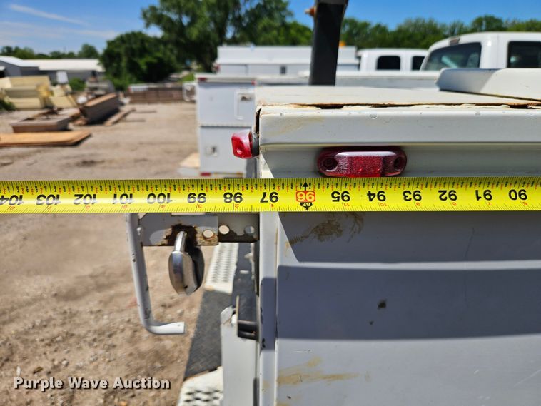 image for item EO7311 2014 Ford F350 Super Duty Ext. Cab utility bed pickup truck